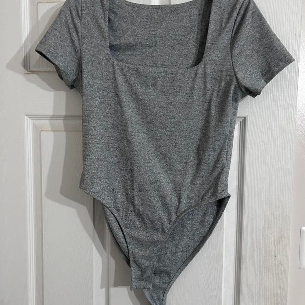 Shein Women's Grey Bodysuit